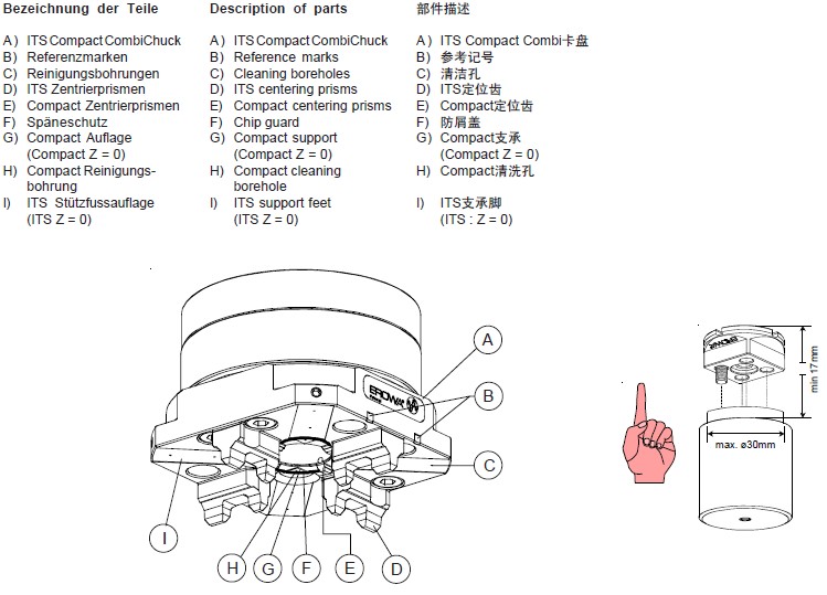 ER-020025 erowa its compact combi 卡盤